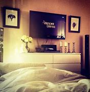 Image result for TV and Playtion Set Up in a Bedroom