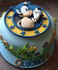 Image result for Sonic 7th Birthday Cake