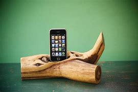 Image result for Wooden iPhone Docking Station