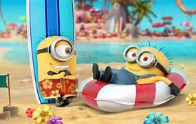 Image result for Minions Beach Party