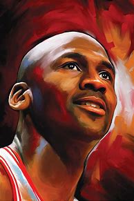 Image result for Michael Jordan Painting