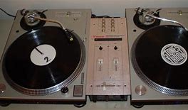 Image result for Turntable and Mixer Illustration