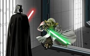 Image result for Yoda vs Darth Vader