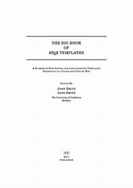 Image result for Book Title Page Template