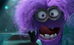 Image result for Minion Purple Hair