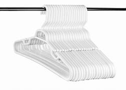 Image result for White Plastic Clothes Hangers