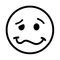 Image result for Woozy Face Emoji