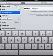Image result for Find Wi-Fi Password On iPad