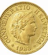 Image result for Confoederatio Helvetica 5Fr Coin