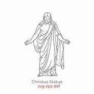 Image result for Outline Jesus SVG