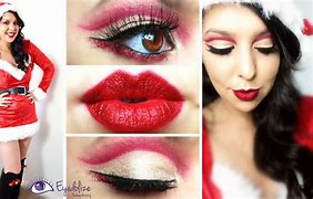 Image result for Christmas Makeup Tutorial