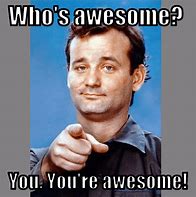 Image result for Who's Awesome You're Awesome Meme