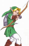 Image result for Anime Link Bow and Arrow Pose