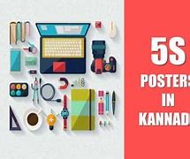 Image result for 5S Methadology in English with Kannada