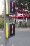 Image result for Pedestrian Crossing Sign with Lights