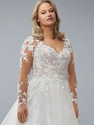 Image result for Plus Size Wedding Dresses Champagne