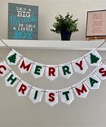Image result for DIY Merry Christmas Banner