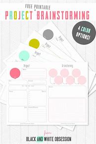 Image result for Brainstorming Template Free