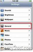 Image result for iPhone SE General Settings