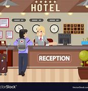 Image result for Hotel Reception Cartoon