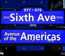 Image result for 6th Avenue Sign Pinterest