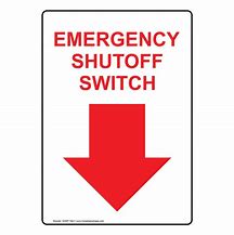 Image result for Emergency Shut Down Switch