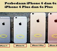Image result for Perbedaan iPhone 6 Plus Dan 6s Plus