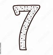 Image result for Number 7 Silhouette