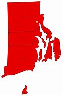 Image result for County Map of Rhode Island