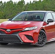 Image result for 2018 Camry XSE V6 Red