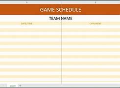 Image result for Game Day Templates Blank