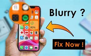 Image result for Blurry Patch On iPhone Screen