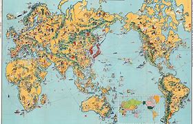 Image result for Most Accurate World Map Japan