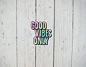 Image result for Aesthetic Stickers Good Vibes