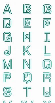 Image result for Graphic Design Alphabet