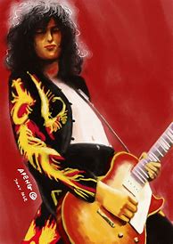 Image result for Jimmy Page Drawing Wallpaper