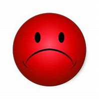 Image result for Red Sad Face Clip Art