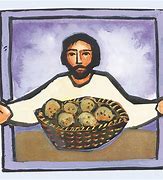 Image result for Jesus Breaking Bread Clip Art