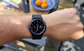 Image result for Samsung Galaxy Watch 4 Classic 46Mm On a Small Wrist