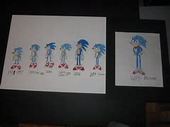Image result for Sonic Art Style Evolution