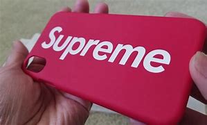 Image result for Red Supreme iPhone Case