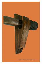 Image result for Wood Curtain Rod Brackets Outline