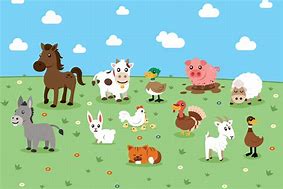 Image result for Animals On the Farm Clip Art