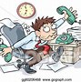 Image result for Crazed Office Person Clip Art