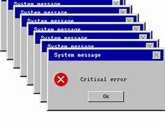 Image result for Windows XP Critical Error