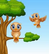 Image result for Owl Tree Cartoon