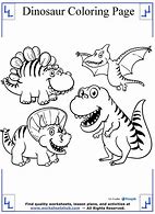 Image result for Dinosaur Color Book