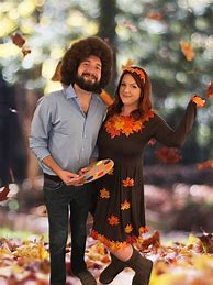 Image result for Bob Ross Happy Tree Costume