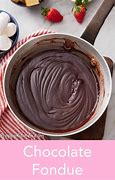 Image result for Milk Chocolate Fondue Recipes