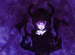 Image result for Purple Eyes Cartoon Dark Anime